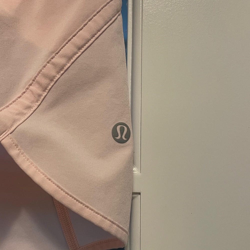 Lululemon Pink Shorts Size 6. - Picture 3 of 5